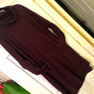 Comfy dress maurices 3x burgundy with pockets EUC